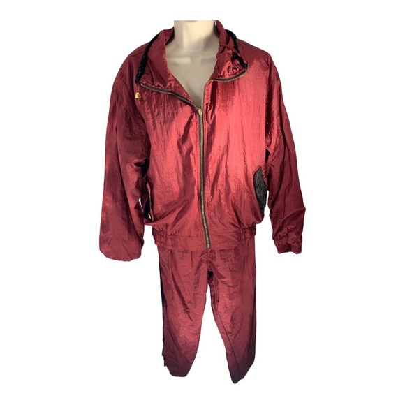 Vintage 80’s Chili Pepper Reversible Windbreaker Track Suit - Picture 8 of 10